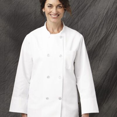 Eight Pearl Button Chef Coat Thumbnail