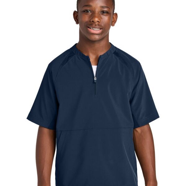Legacy Youth 1/2 Zip Short Sleeve Jacket Thumbnail