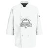 Button Chef Coat with Thermometer Pocket Thumbnail