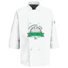 Button Chef Coat with Thermometer Pocket Thumbnail