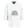 Button Chef Coat with Thermometer Pocket Thumbnail