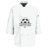 Button Chef Coat with Thermometer Pocket Thumbnail