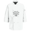 Button Chef Coat with Thermometer Pocket Thumbnail