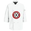 Button Chef Coat with Thermometer Pocket Thumbnail