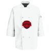 Button Chef Coat with Thermometer Pocket Thumbnail