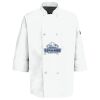 Button Chef Coat with Thermometer Pocket Thumbnail