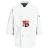 Button Chef Coat with Thermometer Pocket Thumbnail