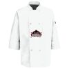 Button Chef Coat with Thermometer Pocket Thumbnail