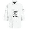 Button Chef Coat with Thermometer Pocket Thumbnail