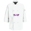 Button Chef Coat with Thermometer Pocket Thumbnail