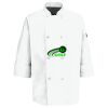 Button Chef Coat with Thermometer Pocket Thumbnail