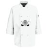 Button Chef Coat with Thermometer Pocket Thumbnail