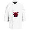 Button Chef Coat with Thermometer Pocket Thumbnail