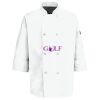 Button Chef Coat with Thermometer Pocket Thumbnail