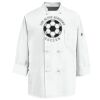 Eight Knot Button Chef Coat with Thermometer Pocket Thumbnail