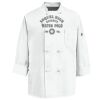 Eight Knot Button Chef Coat with Thermometer Pocket Thumbnail