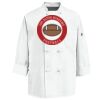 Eight Knot Button Chef Coat with Thermometer Pocket Thumbnail