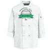 Eight Knot Button Chef Coat with Thermometer Pocket Thumbnail