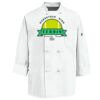 Eight Knot Button Chef Coat with Thermometer Pocket Thumbnail