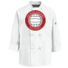 Eight Knot Button Chef Coat with Thermometer Pocket Thumbnail