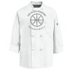 Eight Knot Button Chef Coat with Thermometer Pocket Thumbnail