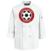 Eight Knot Button Chef Coat with Thermometer Pocket Thumbnail