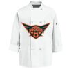 Eight Knot Button Chef Coat with Thermometer Pocket Thumbnail