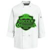 Eight Knot Button Chef Coat with Thermometer Pocket Thumbnail