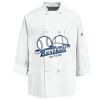 Eight Knot Button Chef Coat with Thermometer Pocket Thumbnail