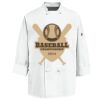 Eight Knot Button Chef Coat with Thermometer Pocket Thumbnail