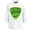 Eight Knot Button Chef Coat with Thermometer Pocket Thumbnail