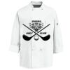 Eight Knot Button Chef Coat with Thermometer Pocket Thumbnail