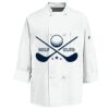 Eight Knot Button Chef Coat with Thermometer Pocket Thumbnail