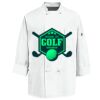 Eight Knot Button Chef Coat with Thermometer Pocket Thumbnail