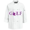 Eight Knot Button Chef Coat with Thermometer Pocket Thumbnail